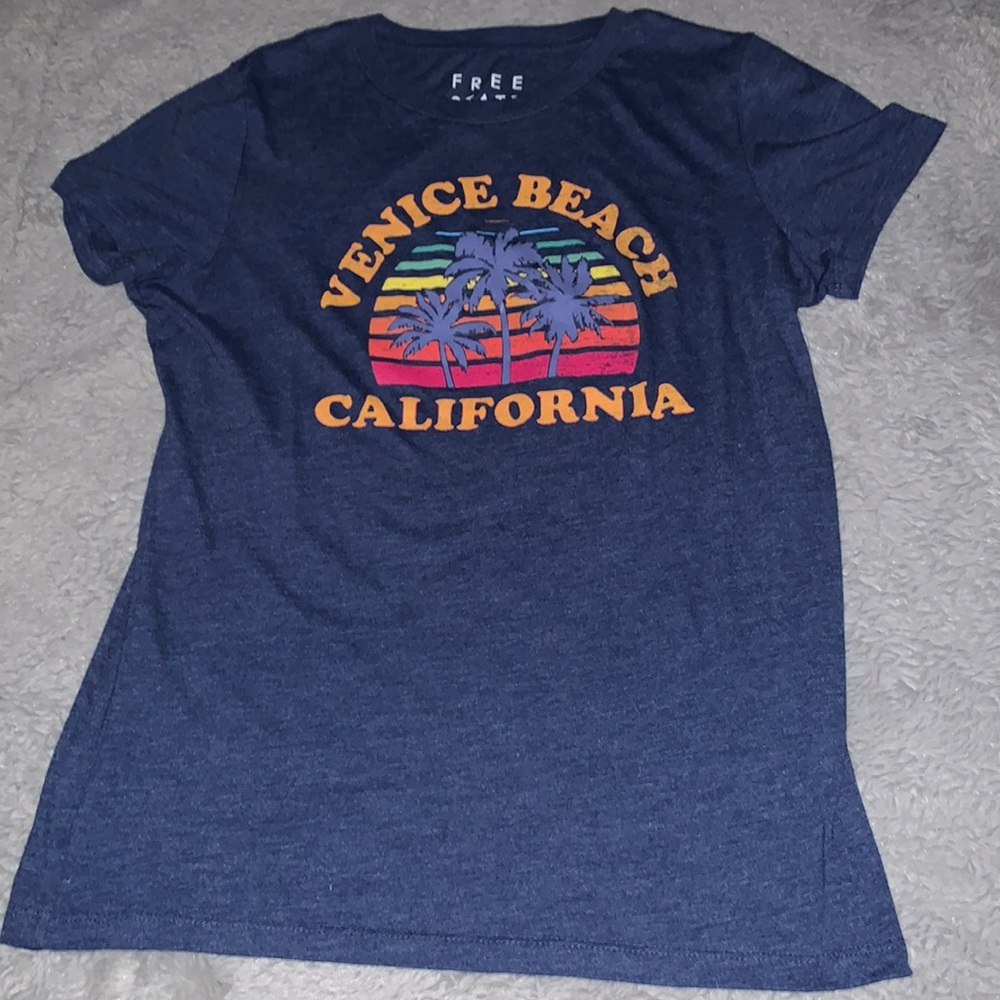 Blue Graphic tee